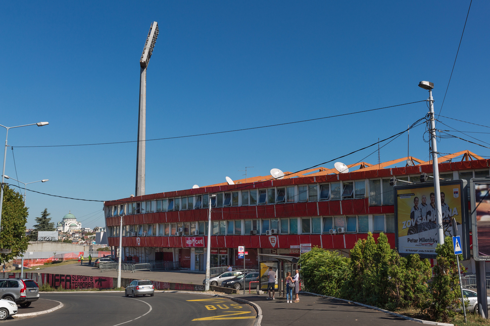 Stadion Crvene Zvezde.